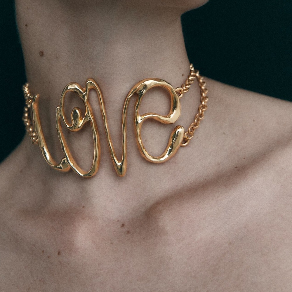 Zara Love Choker Necklace